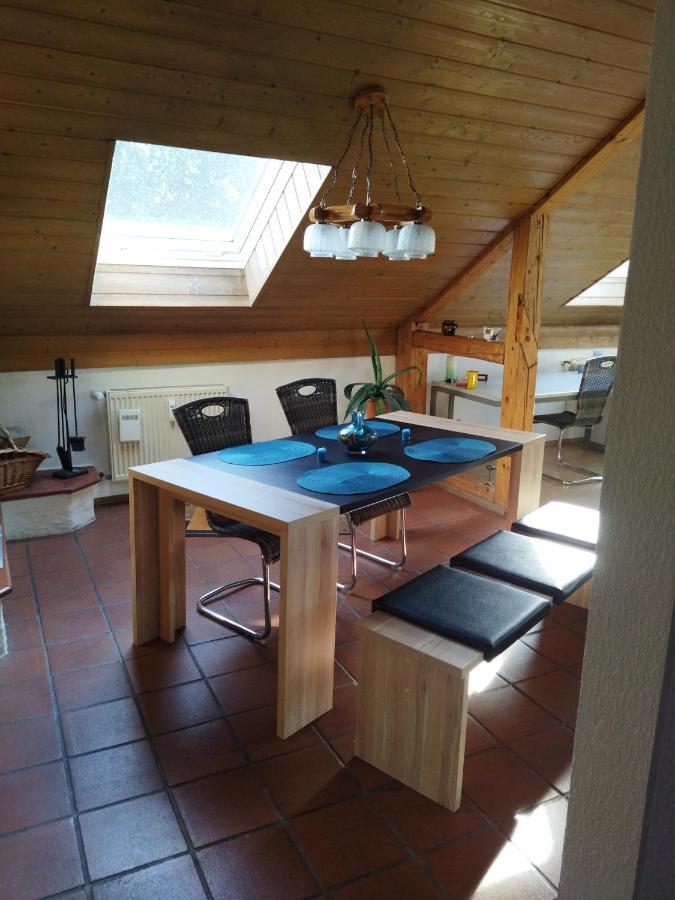 Aussergewoehnliche Atelierferienwohnung Mit Balkon An Der Donau Winzer Kültér fotó